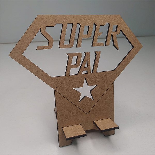 Porta Celular Super Pai MDF