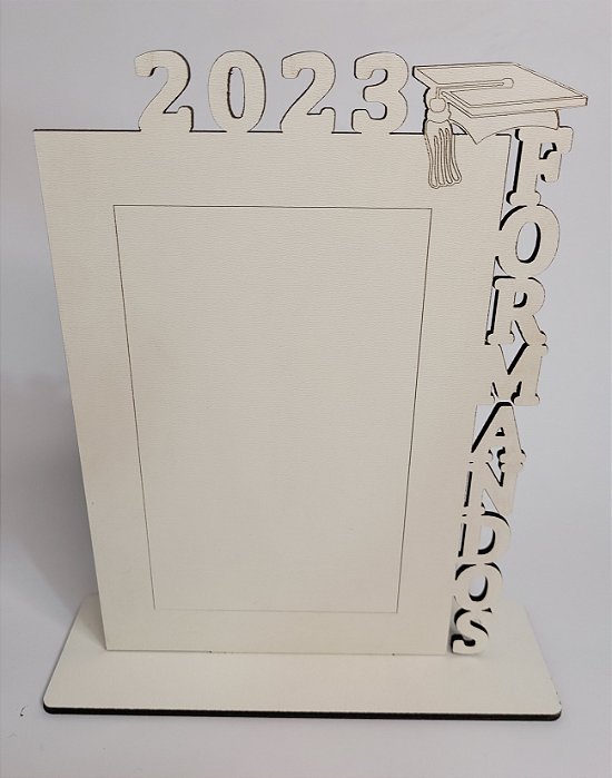 Porta Retrato Formandos MDF branco
