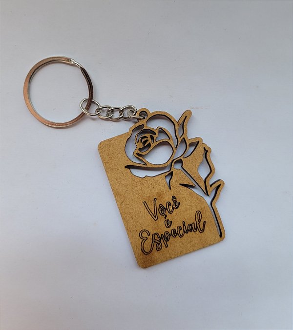 Chaveiro Você é Especial MDF