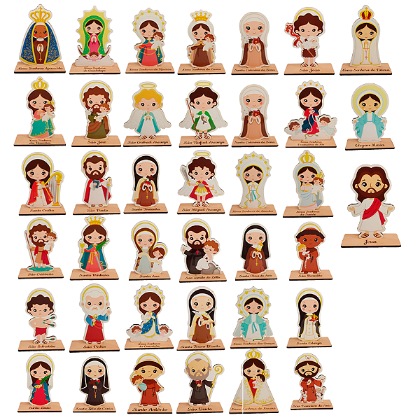Lembrancinha Santinhos Catolicos Mdf 3mm