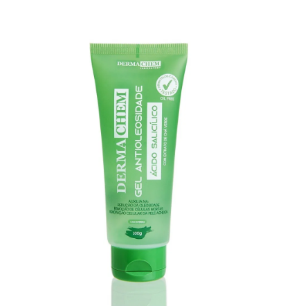 Gel Facial Antioleosidade Dermachem Ácido Salicílico - 100g
