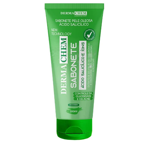 Sabonete Para Pele Oleosa Ácido Salicílico Dermachem 100ml