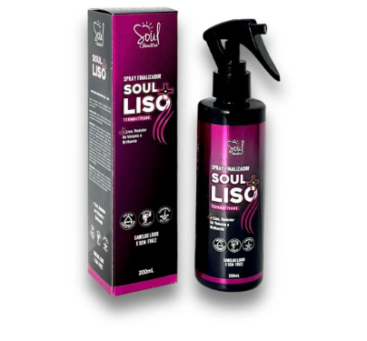 Spray Finalizador Soul + Liso 200ml Soul Cosméticos