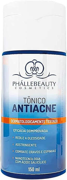 Tônico Antiacne Phállebeauty 150 ml