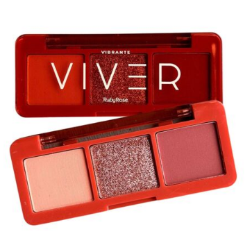 Paleta Trio de Sombras Viver Ruby Rose
