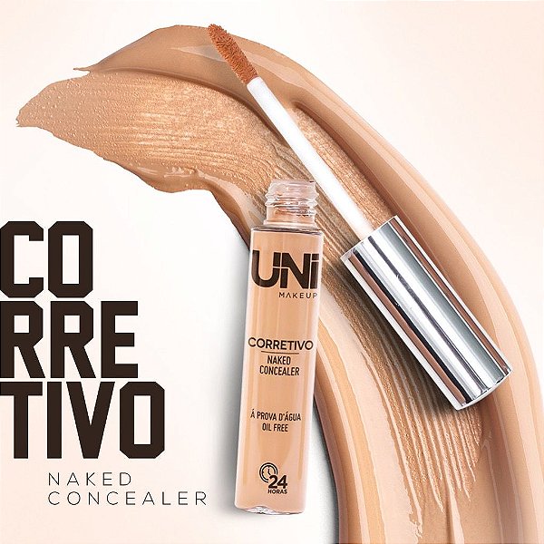 Corretivo Líquido Naked A Prova D'água 24 Horas Uni Makeup - La Chica ...