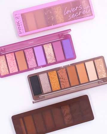Paleta de Sombras Lovers Secret Pink 21