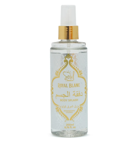 Body Splash Desodorante Colônia Royal Blanc Soul Cosméticos