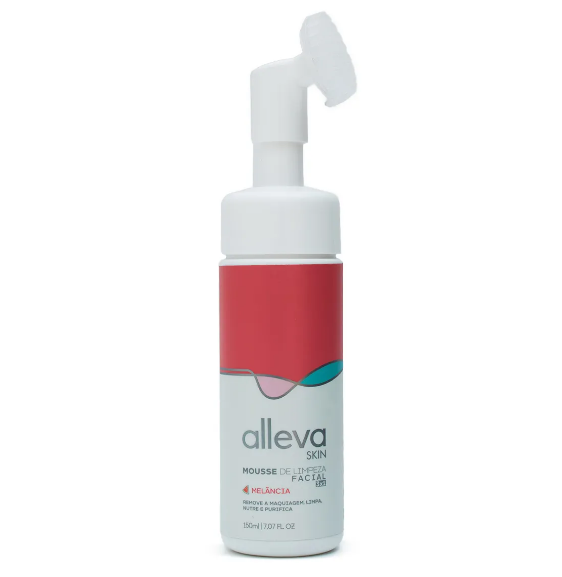 Mousse Micelar 3 em 1 de Melancia Alleva 150ml
