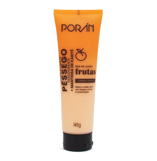 Hidratante Desodorante de Pêssego + Manteiga de Karité Porán 145g