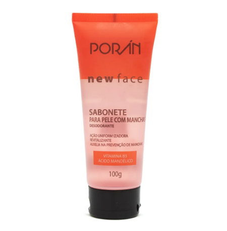 Sabonete Liquido Pele com Manchas New Face Porán 100g