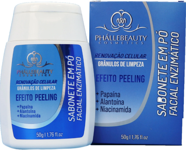 Sabonete em Pó Facial Enzimático Phállebeauty