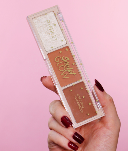 Contorno E Iluminador Sculpt Glow Pink 21