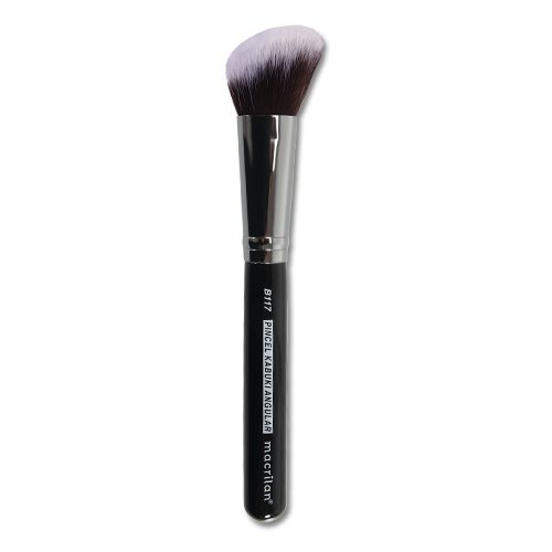 Pincel B117 profissional kabuki angular Macrilan Linha B