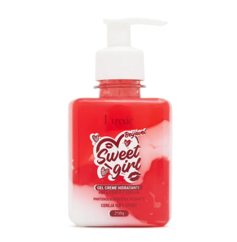 Gel Hidratante de Cereja para o Corpo e Virilha Luxxie 250g