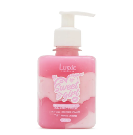 Gel Hidratante de Tutti Frutti para o Corpo e Virilha Luxxie 250g