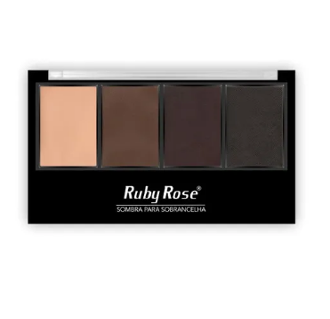 Trio de Sombra Para Sobrancelha com Primer Ruby Rose