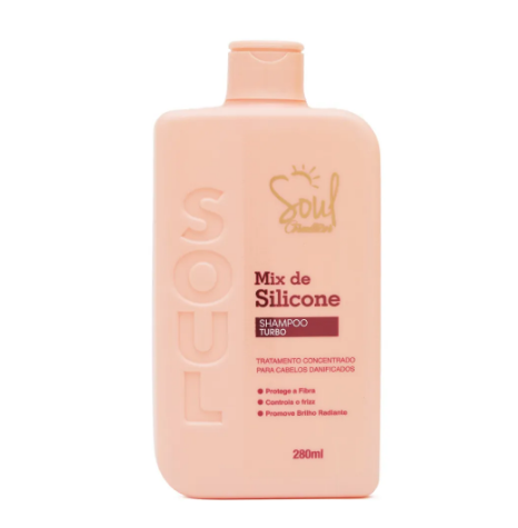 Shampoo Mix de Silicone Soul Cosméticos 250ml