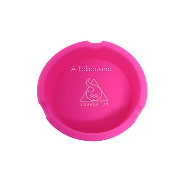 Cinzeiro De Silicone Squadafum - Rosa