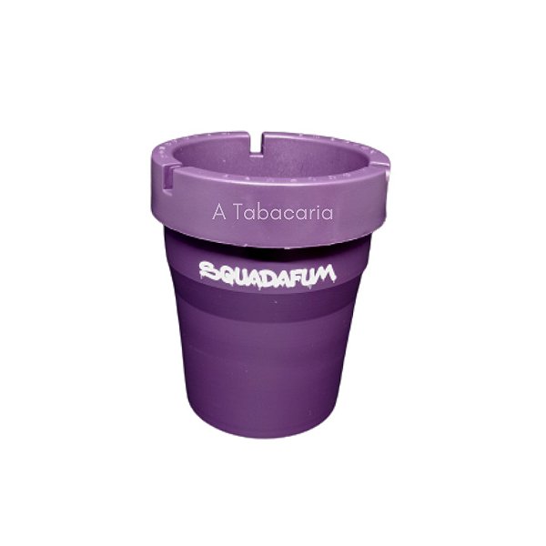 Cinzeiro Turn Off Squadafum - Roxo