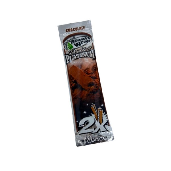 Blunt Wrap Platinum Chocolate - Pacote Com 2