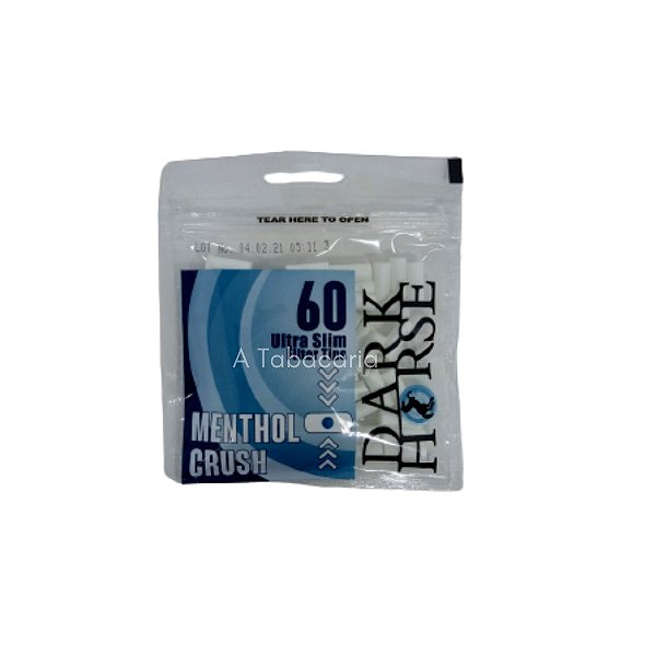 Filtros Dark Horse Ultra Slim De 6mm - Pacote C/ 60