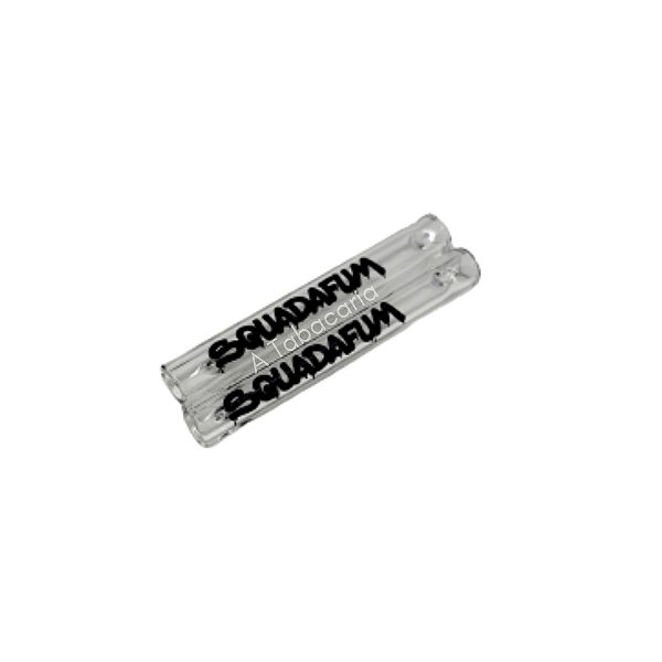 Kit 02 Piteiras De Vidro Longas Squadafum - 7mm