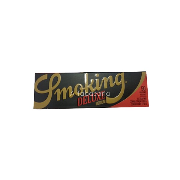 Seda Smoking Deluxe Medium C/ 50 Folhas