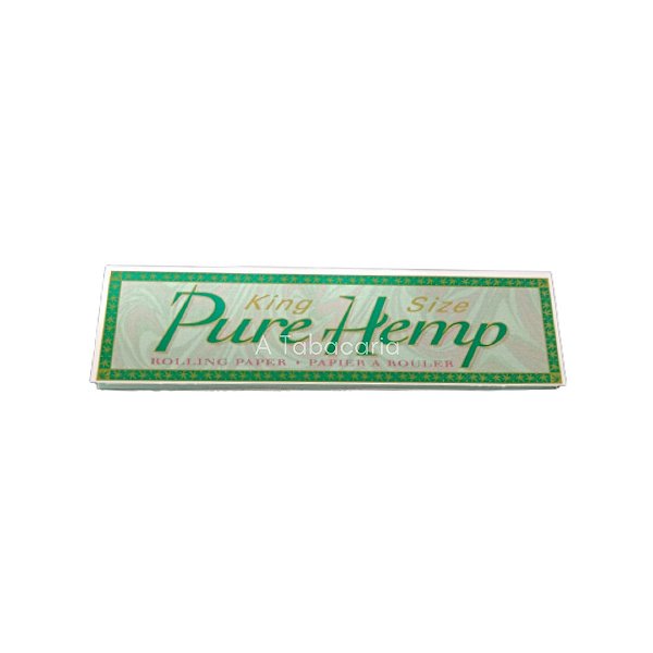 Seda Pure Hemp King Size C/ 33 Folhas
