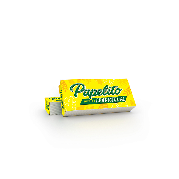 Piteira De Papel Papelito Tradicional C/ 50 Folhas