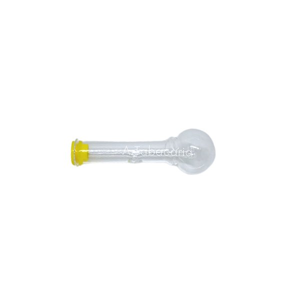 Seda Vaporizador De Vidro - Amarelo