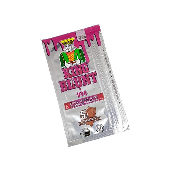 Blunt King Blunt Uva  - Pacote Com 5