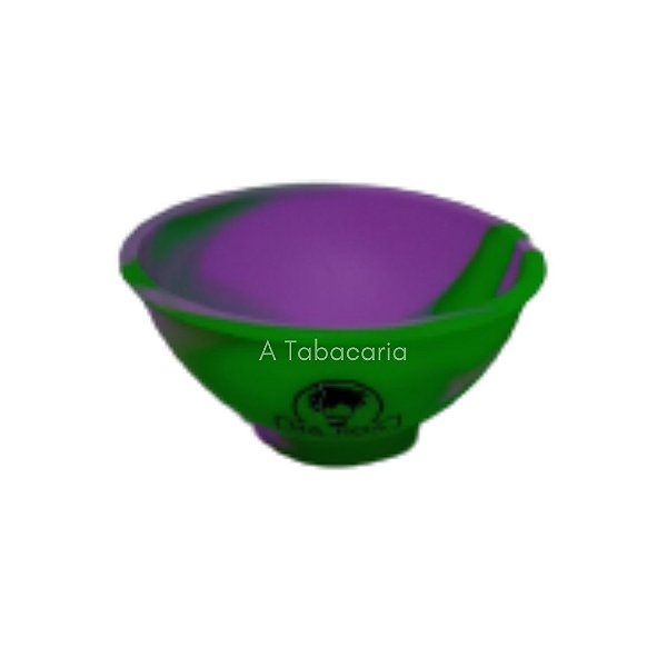 Cuia De Silicone Na Boa - Rosa C/ Verde