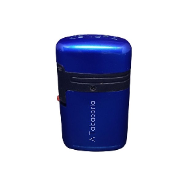 Maçarico Zengaz Double Jet Azul Metálico- 2 Chamas