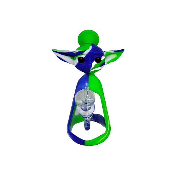 Bong De Silicone Com Vidro Star Wars - Pequeno