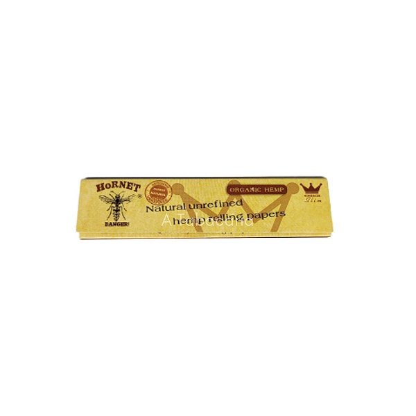 Seda Hornet Organic Hemp King Size Slim C/ 32 Folhas