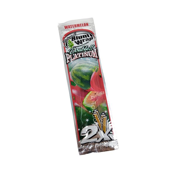 Blunt Wrap Platinum Melancia - Pacote Com 2