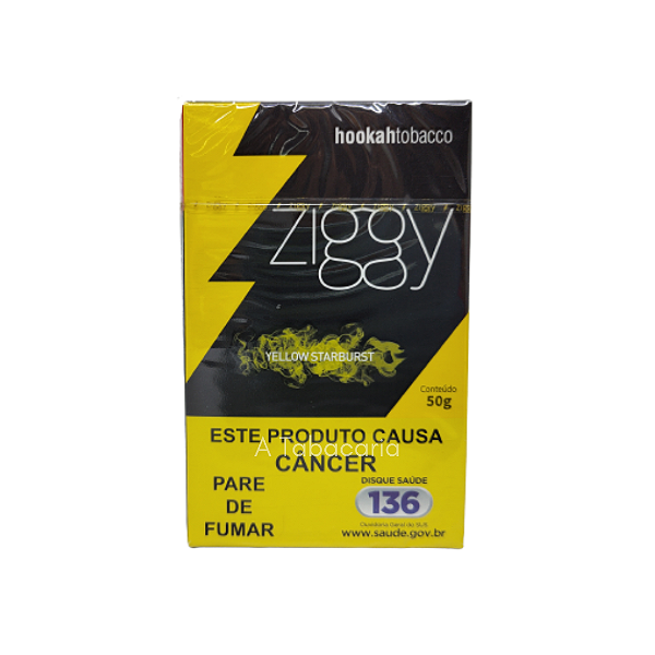Essência De Narguilé Ziggy Yellow Starburst - 50g