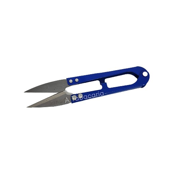 Tesoura Para Tabaco Pequena Zoma - Azul Escuro