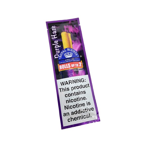 Blunt Seda Royal Purple Haze - Pacote Com 1