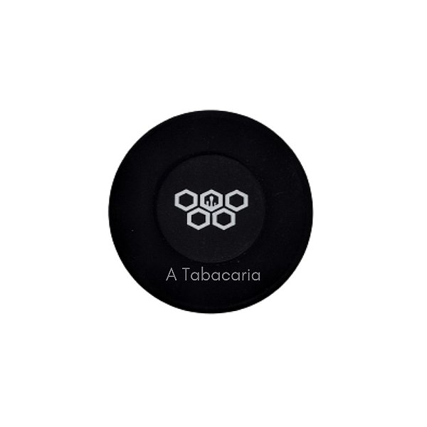Pote De Silicone C/ 3 Divisórias Preto Cultura Dab - 9ml