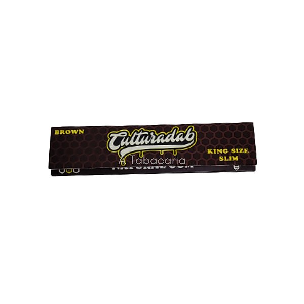 Seda Cultura Dab King Size Slim Brown C/ 33 Folhas
