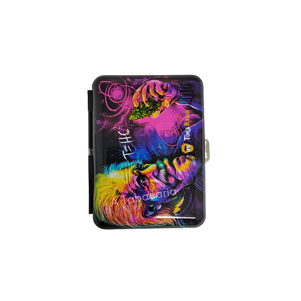 Cigarreira De Metal Para 5 Cigarros Tóka Hauú - Estampa 2
