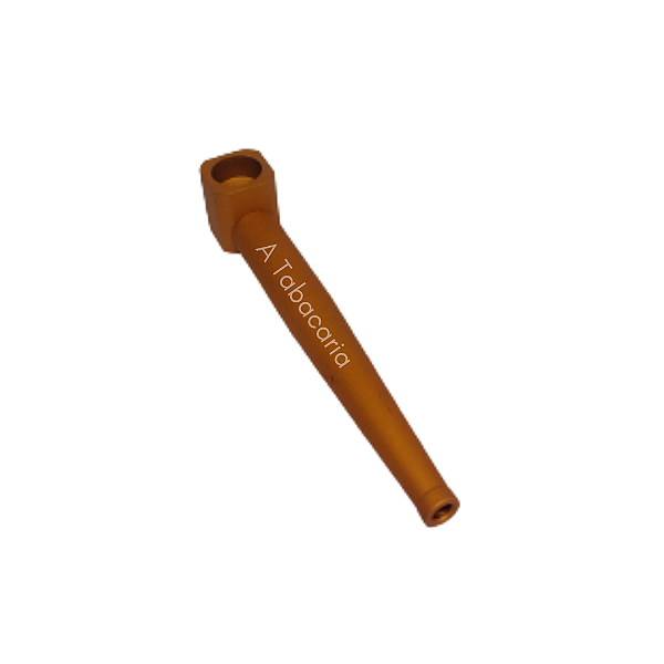 Pipe De Metal Clássico Squadafum - Laranja