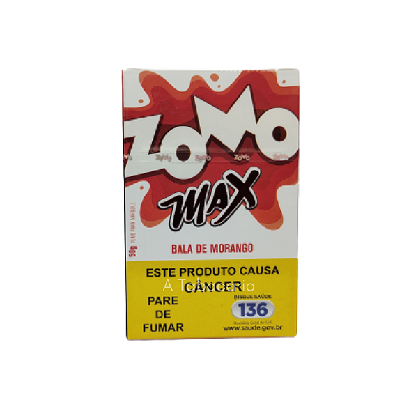 Essência De Narguilé Zomo Bala de Morango - 50g