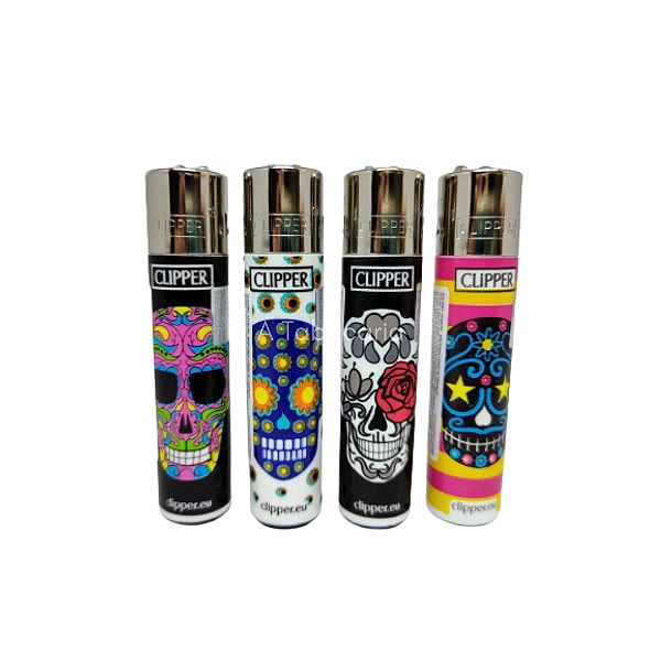 Isqueiro Clipper Caveiras