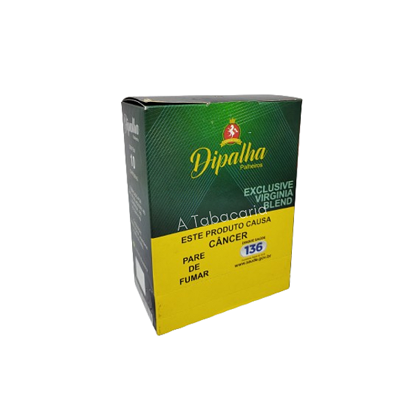 Caixa de Palheiro Dipalha Virginia Blend - C/ 10 maços