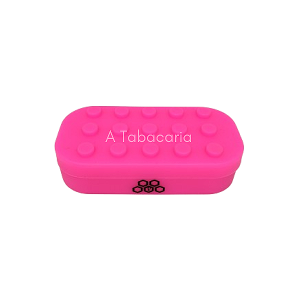 Pote De Silicone Lego Rosa Cultura Dab - 34ml