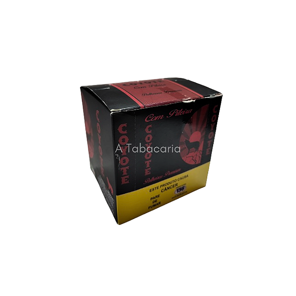 Caixa de Palheiro Coyote com Piteira - C/ 10 maços