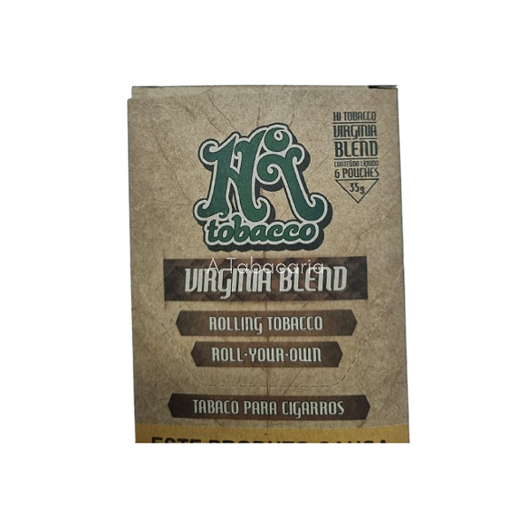 Caixa de Bag Hi Tobacco Virginia Blend - C/ 6 bags
